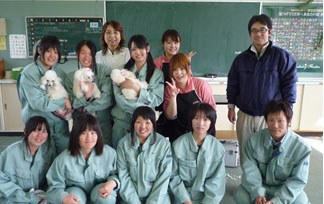 チルミーハウス トリミングスクール修了式